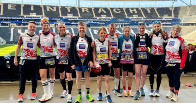 Frankfurter Mainova Halbmarathon: ein Deutscher Meistertitel – 22 Drachen – 12.000 Starter